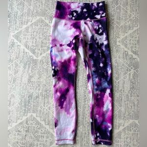 Lululemon printed leggings size 8